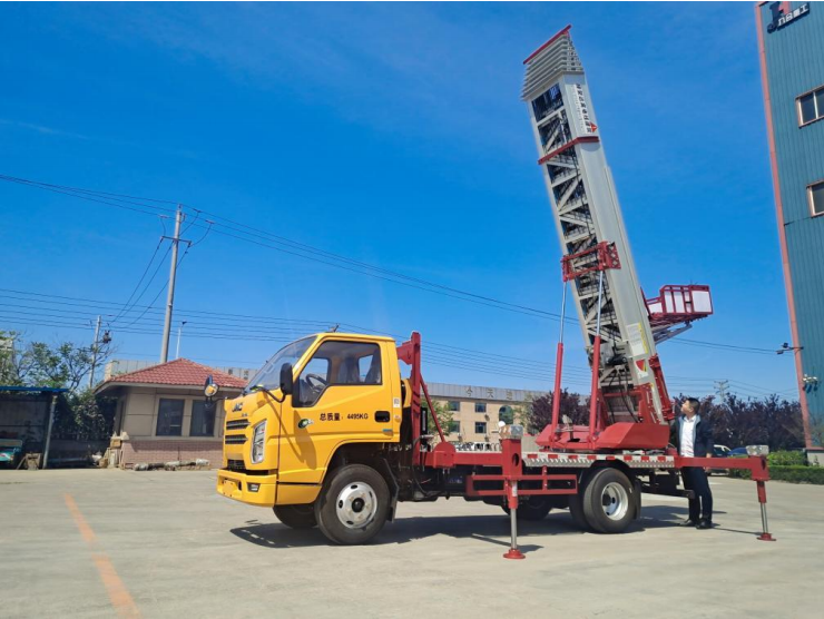 射洪常年租赁32米云梯车